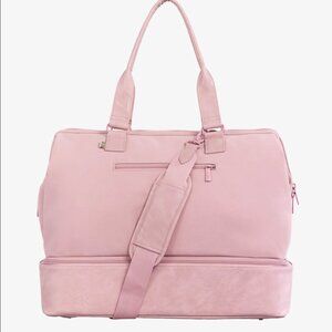 BRAND NEW Beis Blush Pink Travel Weekender Bag and sport bag combo atlas pink